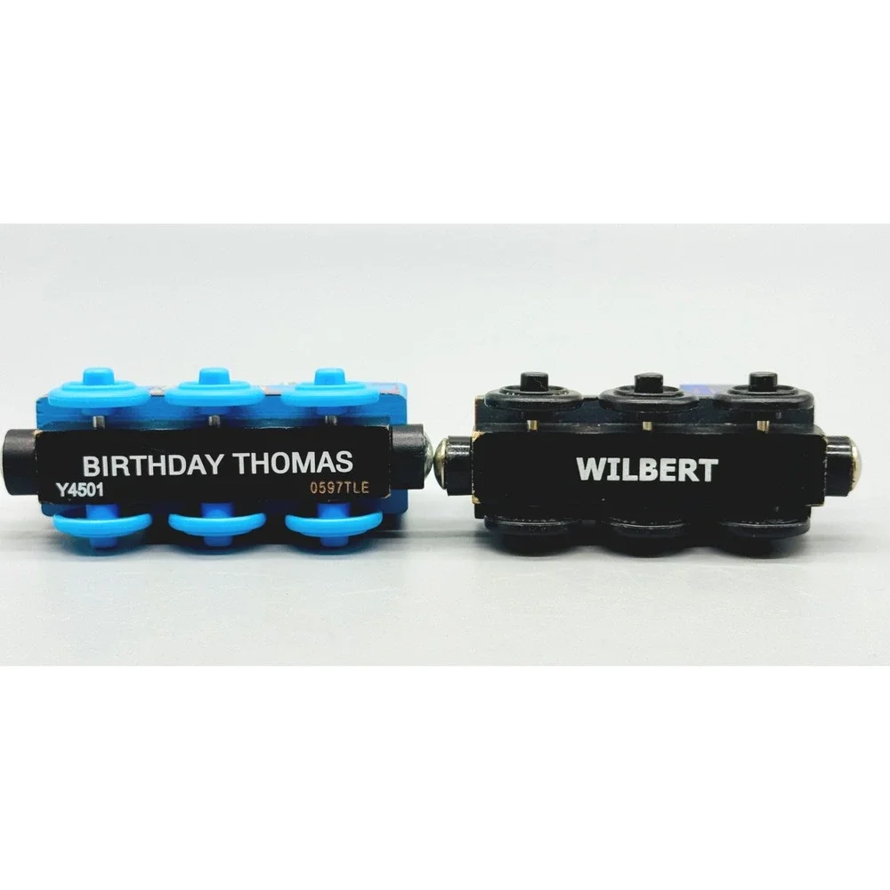 Thomas Friends Wooden Train Birthday Thomas Percy Wilbert Hugh Douglas Lot of 7